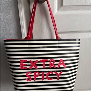 Kate Spade extra spicy tote bag